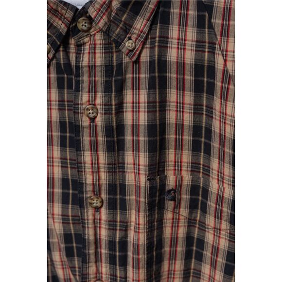 Carhartt Button-Up Plaid Brown - Picture 4 of 6